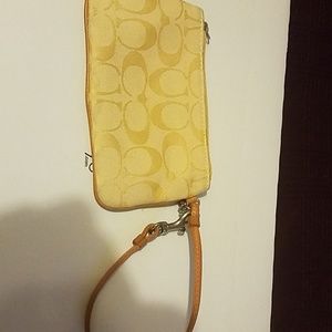 COACH wristlet